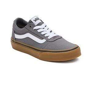 Vans Kids Sneakers Gray and White
